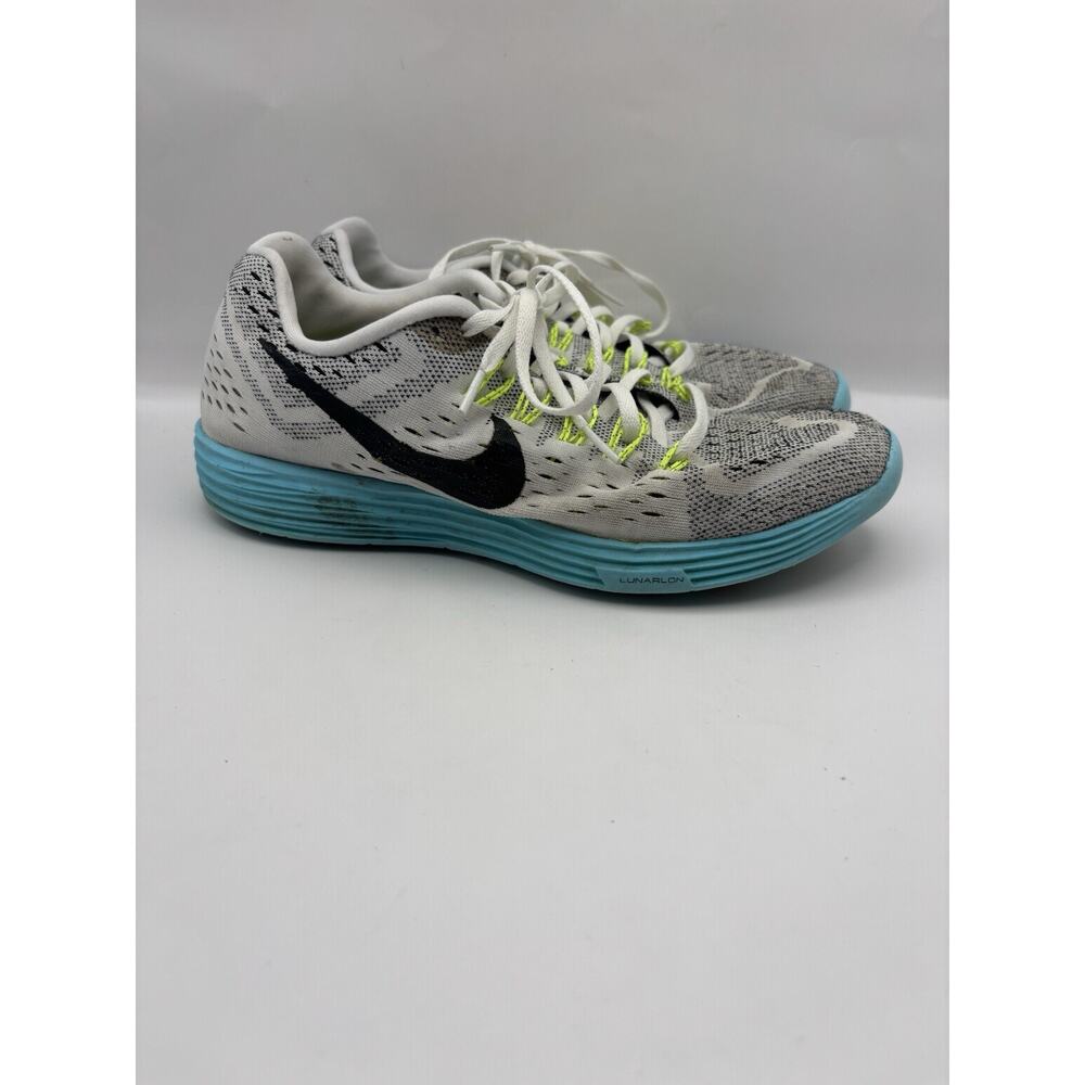 Nike Lunar tempo White And Blue Running Shoes Women Size 10